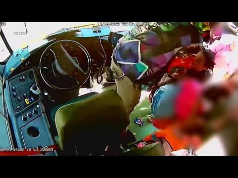 Parent accused of attacking bus driver