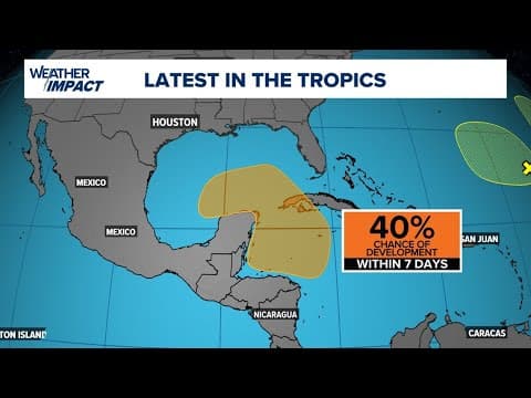 Tropical update: Watching a spot in the western Caribbean
