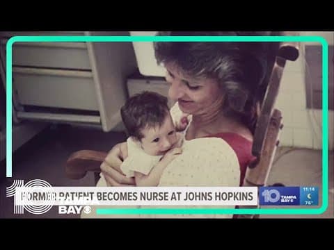 Baby born without palate becomes nurse at St. Pete hospital that treated her