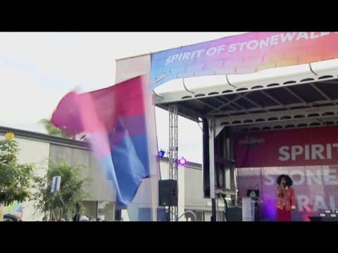 San Diego celebrates the LGBTQ+ community at the Spirit of Stonewall Rally
