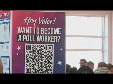 Franklin County gives update on poll worker numbers