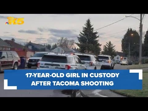 Teen in custody after Tacoma shooting