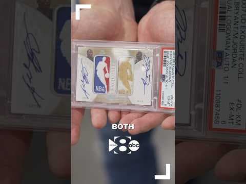 1 card, 2 GOATs, $6 million | A look at the Kobe-Jordan card selling at a North Texas auction