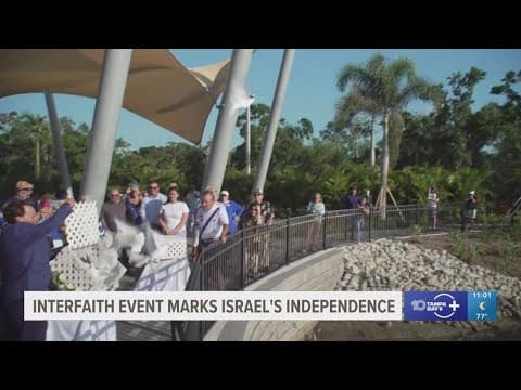 Sarasota interfaith event marks Israel's 'Independence Day' as war with Hamas continues