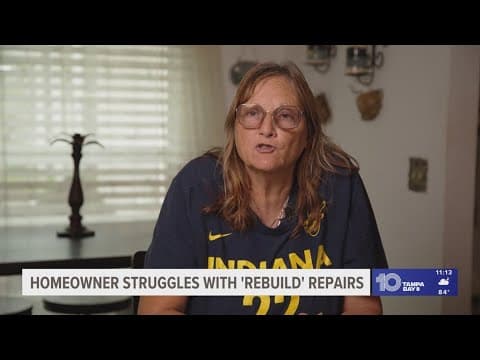 ‘Waiting for Rebuild’: Florida family still living with leaks years after state promised repairs