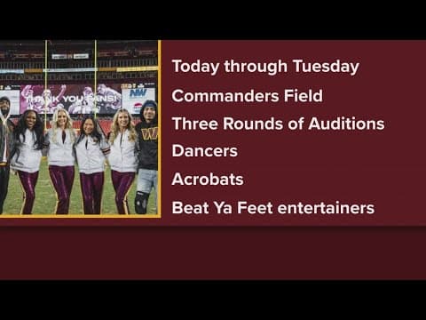 Command Force holding auditions this weekend