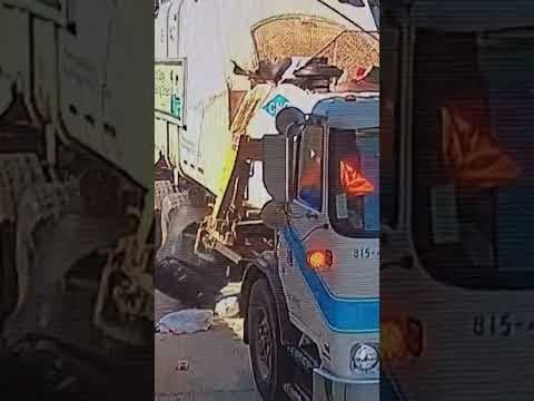 Trash cans are being mangled, destroyed by city garbage trucks. Why is it still happening?