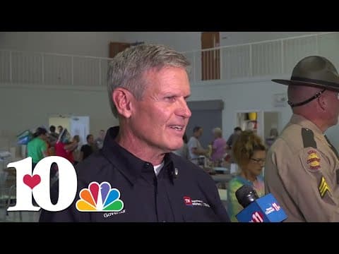Gov. Bill Lee provides another briefing regarding flooding relief efforts