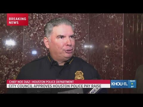 Houston City Council approves police pay raise