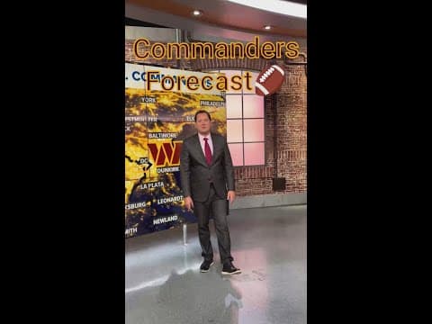 Commanders Monday Night Football Forecast