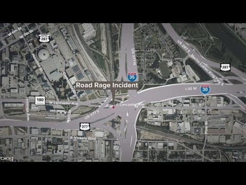 Fort Worth police investigating after person shot in "road rage incident"