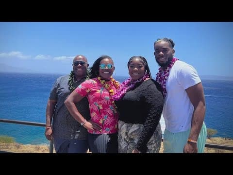 Houston-area family returns home after evacuating from Hawaii due to wildfires