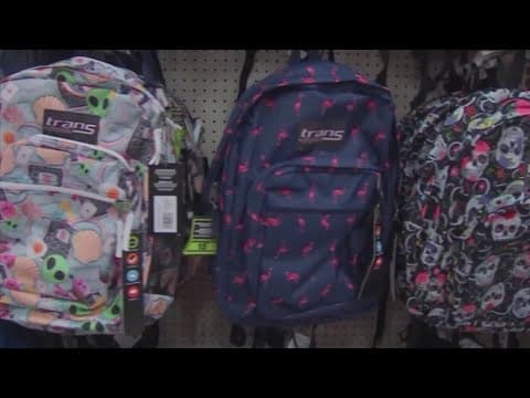 As students head back to school, make sure their backpacks aren't weighing them down