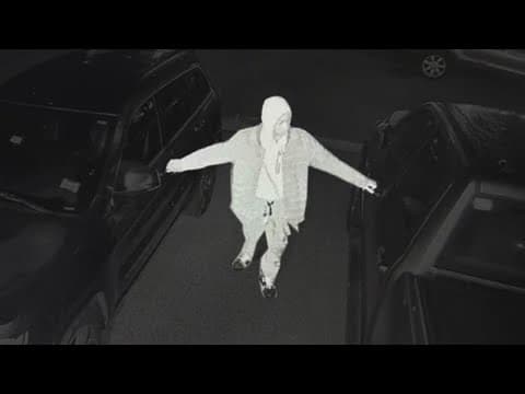 Thief caught on camera in series of break-ins in Northeast DC