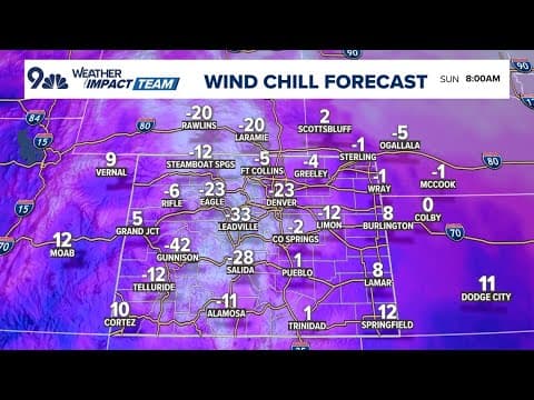 Latest forecast | Bitter cold and snow through the weekend