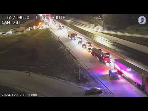 Dozens of crashes reported on icy roadways Monday