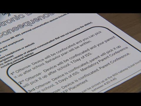 Cell phones are banned in Texas schools. Here's how DFW districts are enforcing that.