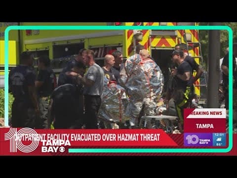 Children's outpatient care center evacuated over hazmat threat