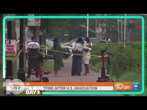 2 killed in shooting outside Virginia high school graduation