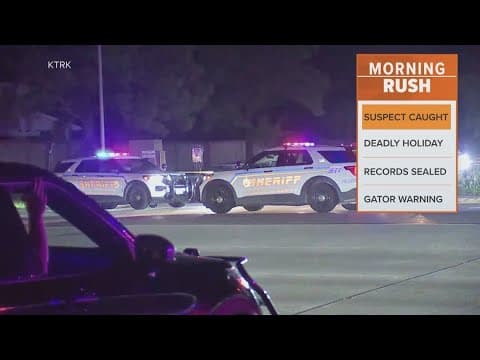 Suspect caught in shooting of Harris County deputy