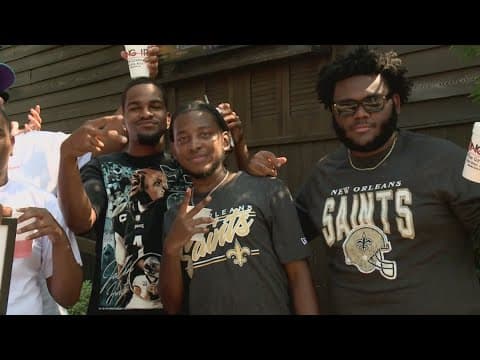 Saints fans in high spirits after season-opening win