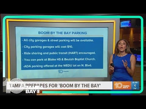 Boom by the Bay in Tampa: Traffic, parking need-to-knows
