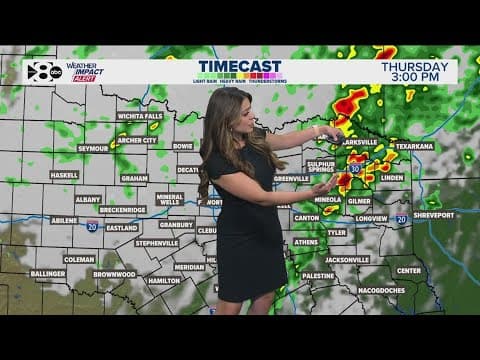 Storms move out of North Texas, but more are on the way