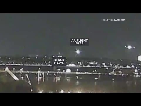 DC plane, helicopter crash: No survivors expected, recovery efforts continue