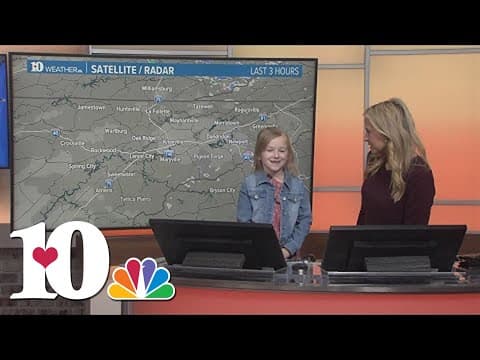 Meet our Mini Meteorologist: Caroline McDaniel