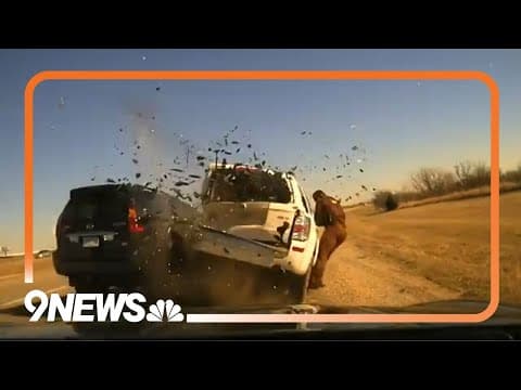 Car Crashes Into Oklahoma State Trooper During Traffic Stop