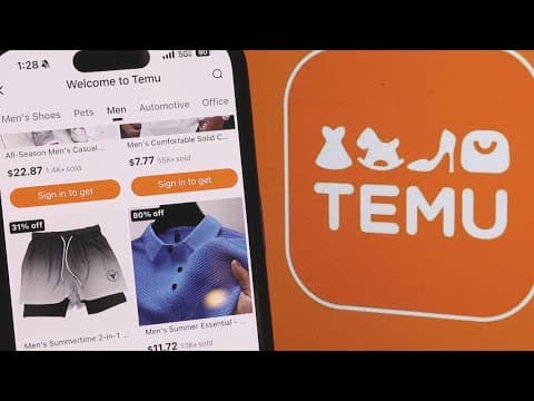 Fast fashion from websites like Temu will likely cost you more soon
