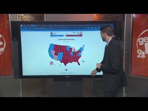 Donald Trump the projected winner of 2024 presidential election
