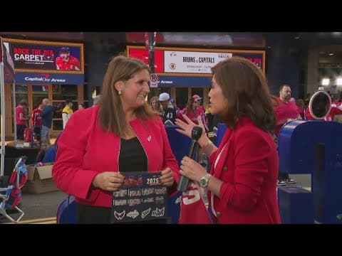 Capital fans bringing the energy tonight at Capital One Arena