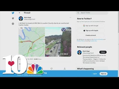 Three reported injuries in multi-vehicle crash on I-40 East