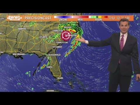 New Orleans Weather: Passing showers along with heat and humidity