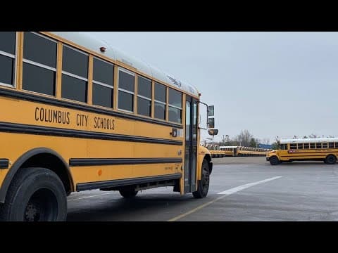 Columbus City Schools says they have enough bus drivers for school year