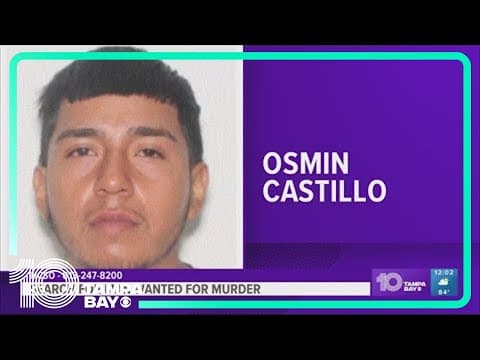 Search for a man wanted for murder in Hillsborough County