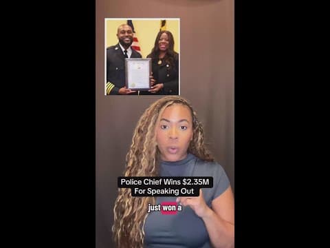 Police chief awarded $2.35M in discrimination case