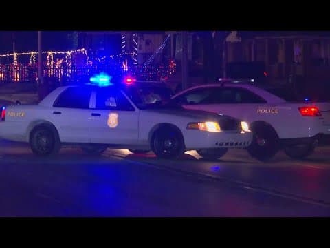 Search for truck involved in hit & run