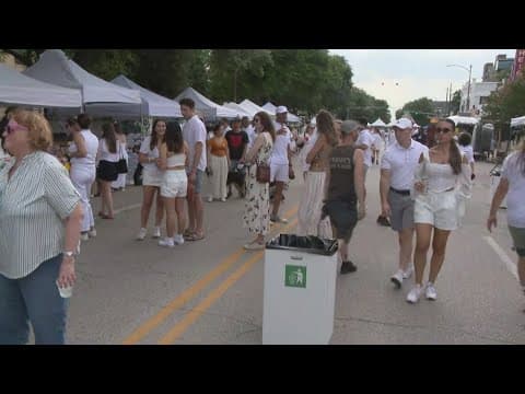 White Linen Night underway in The Heights