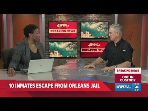 WWL Political Analyst breaks down city leaders response to jail break in New Orleans
