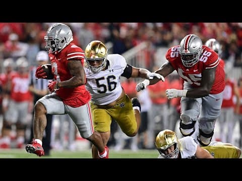 Ohio State announces kickoff time for Notre Dame game