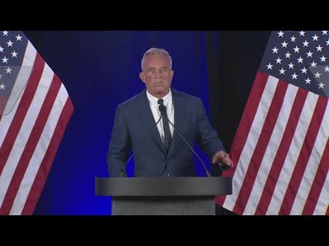 Robert F. Kennedy Jr. says he's suspending his presidential bid and backing Donald Trump