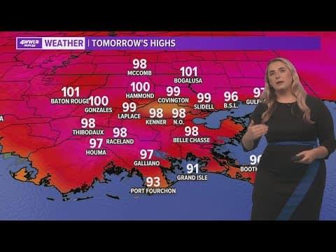 Weather: sizzling heat on Friday, rain returns this weekend