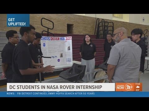 DC high schoolers take part in NASA 'Rover Internship'