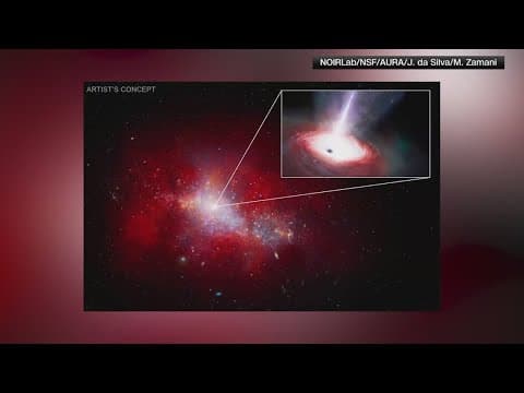 NASA discovers 'rapidly-feeding' black hole