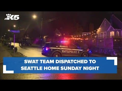 SWAT team dispatched to home in Seattle