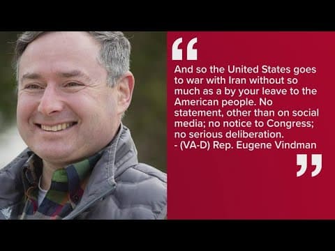 "Promises made, promises kept" | DC-area politicians divided by party on Iran strikes