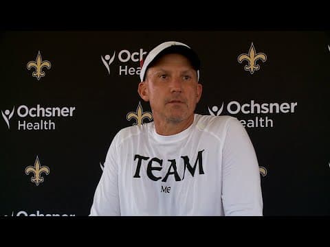 Saints Camp Day 2 interviews