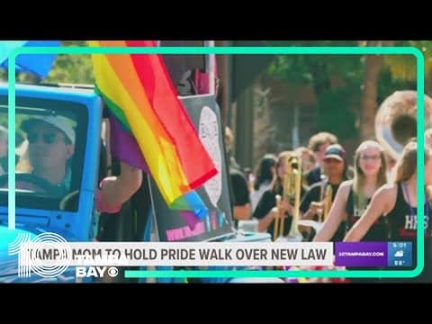 Tampa mom organizes walk in response to 'Pride On The River' cancellation